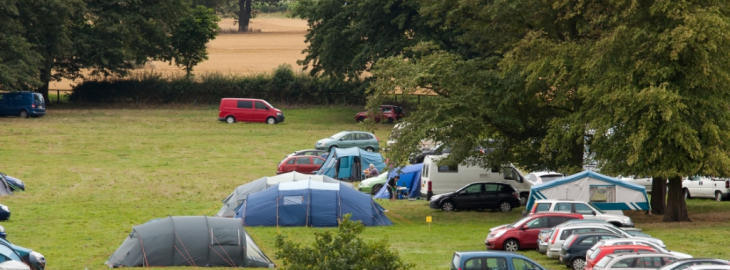 Camping at the Jazz Festival